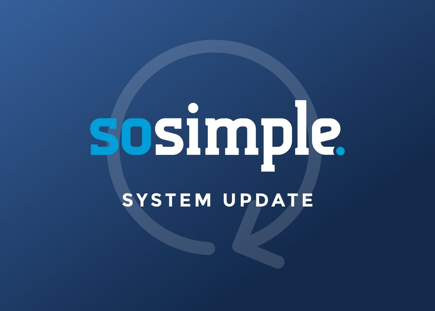 SoSimple System Upgrade: Bulk Emailing Blog and Calendar Items