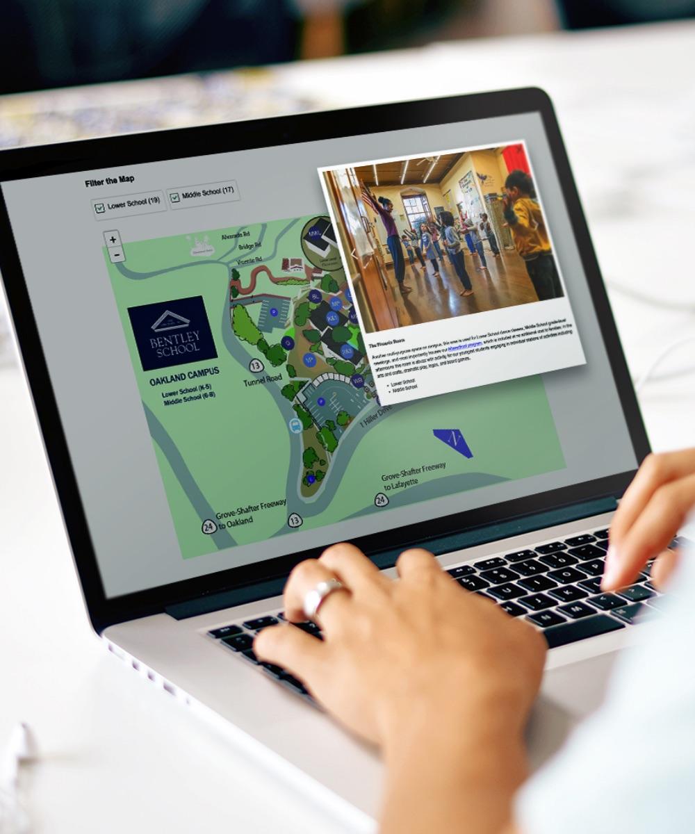 Interactive Campus Maps | Custom Website Design Firm Connecticut | CMS CT