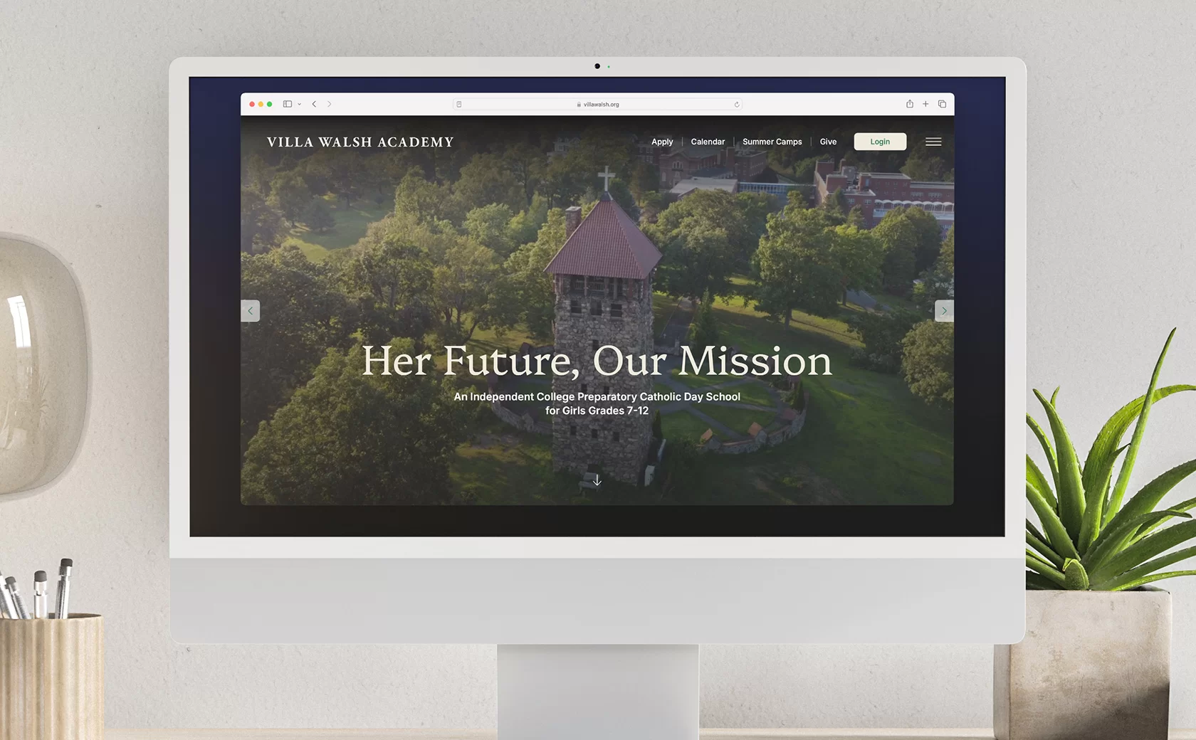 Villa Walsh Academy homepage