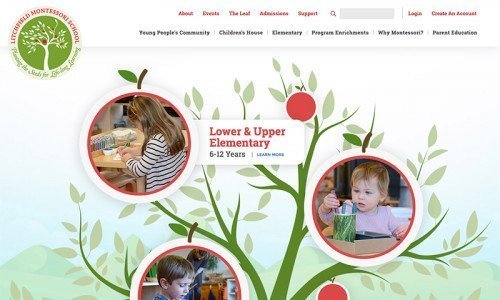 Litchfield Montessori School Launches New Website