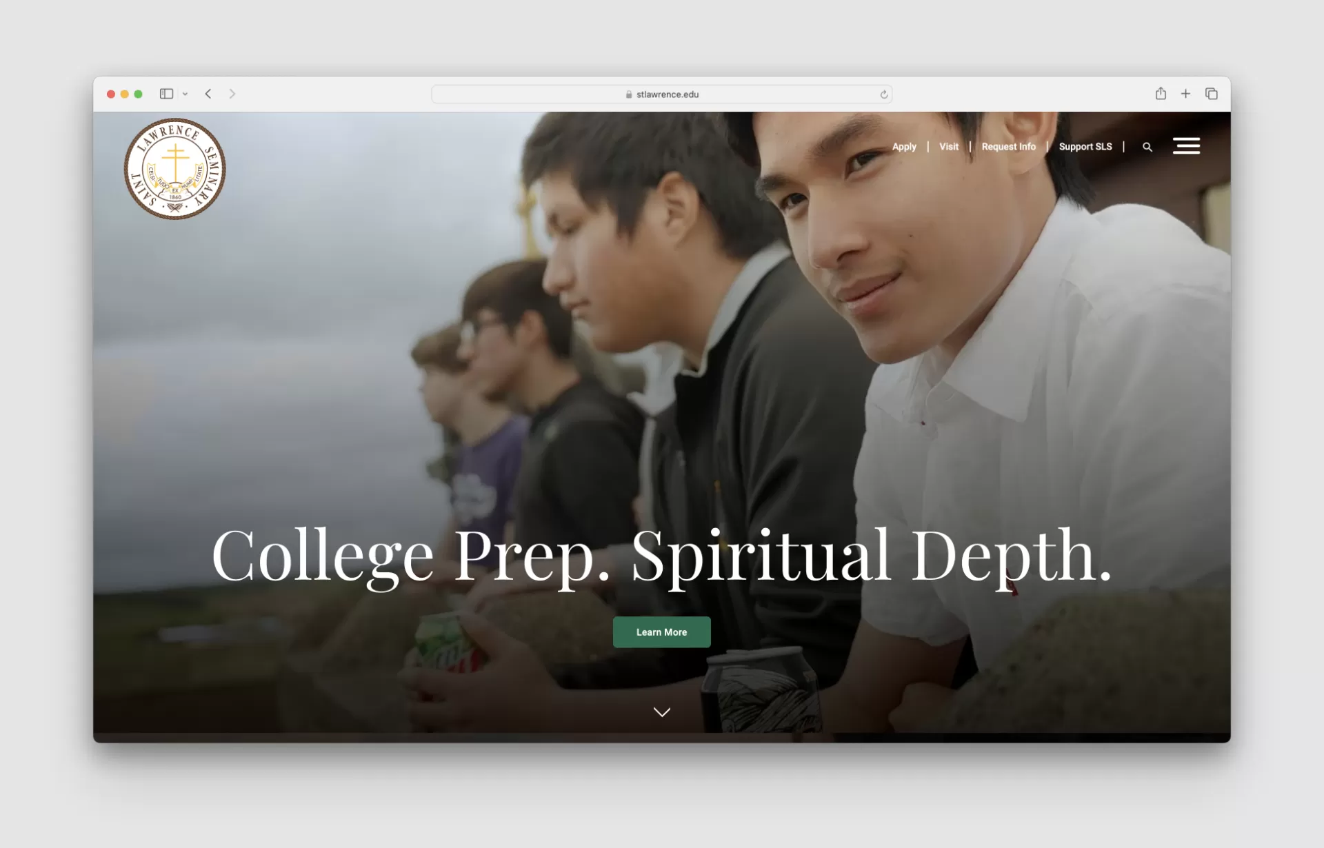 St. Lawrence Seminary High School Launches New Website