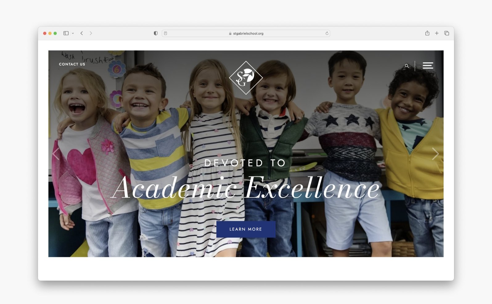 St. Gabriel School Launches New Website