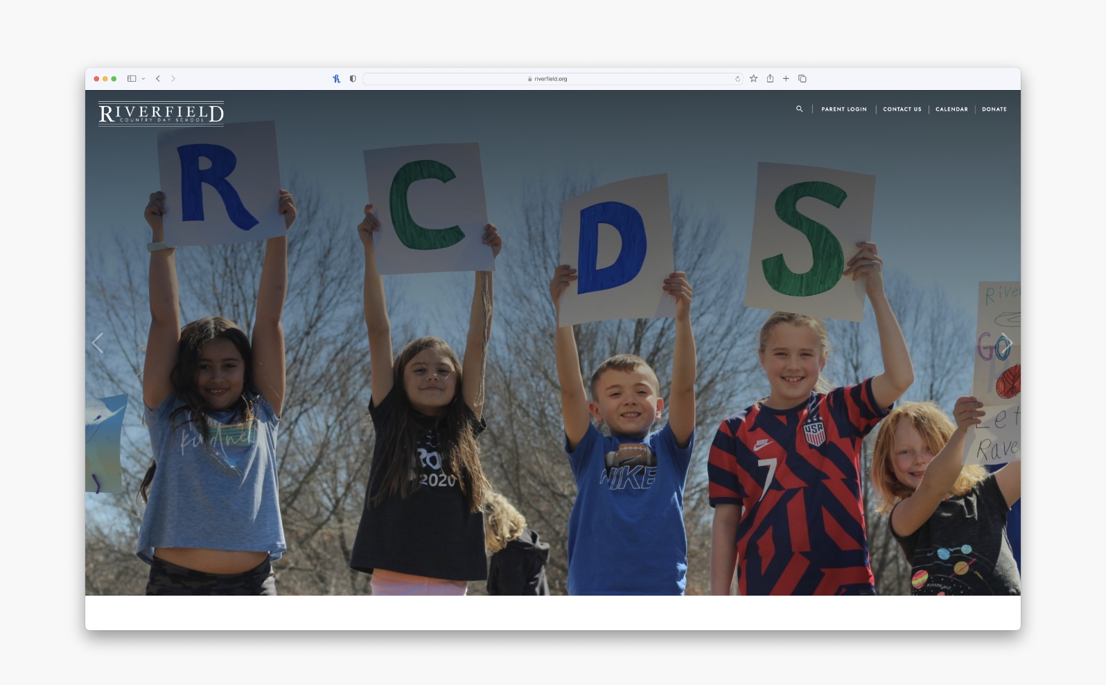 Riverfield Country Day School Launches New Website