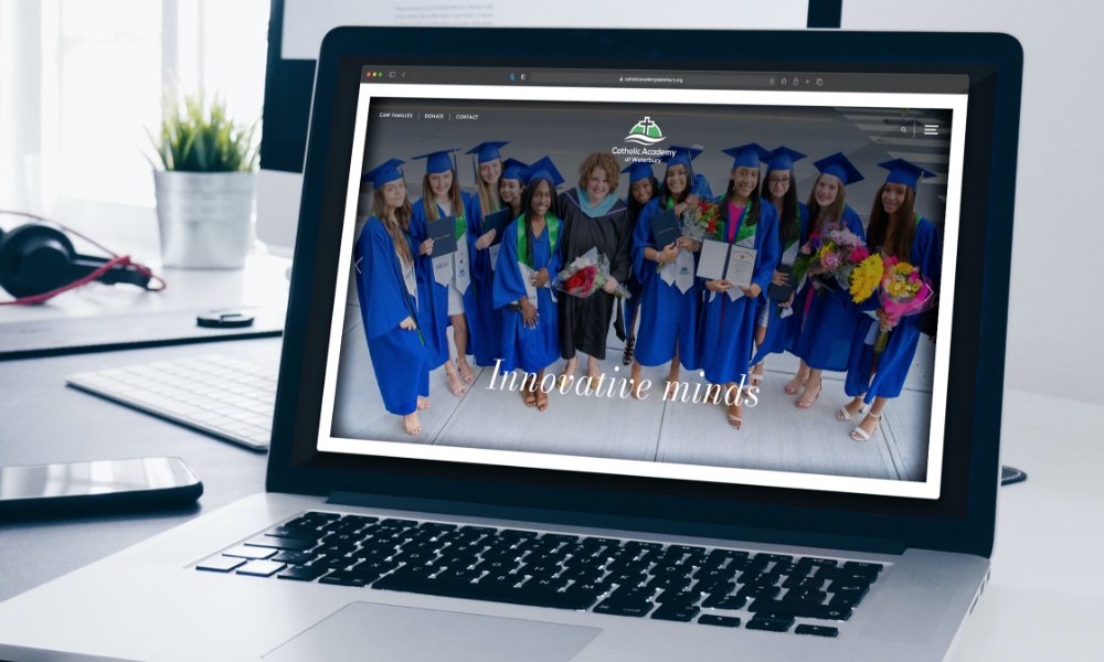Catholic Academy of Waterbury site preview