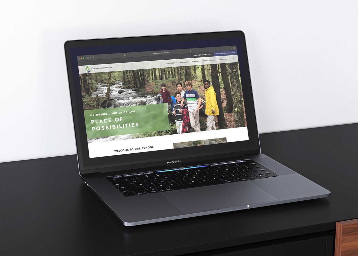 Hampshire Country School site preview