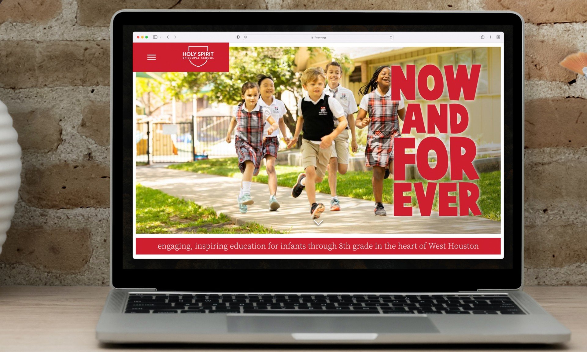 Holy Spirit Episcopal School website preview