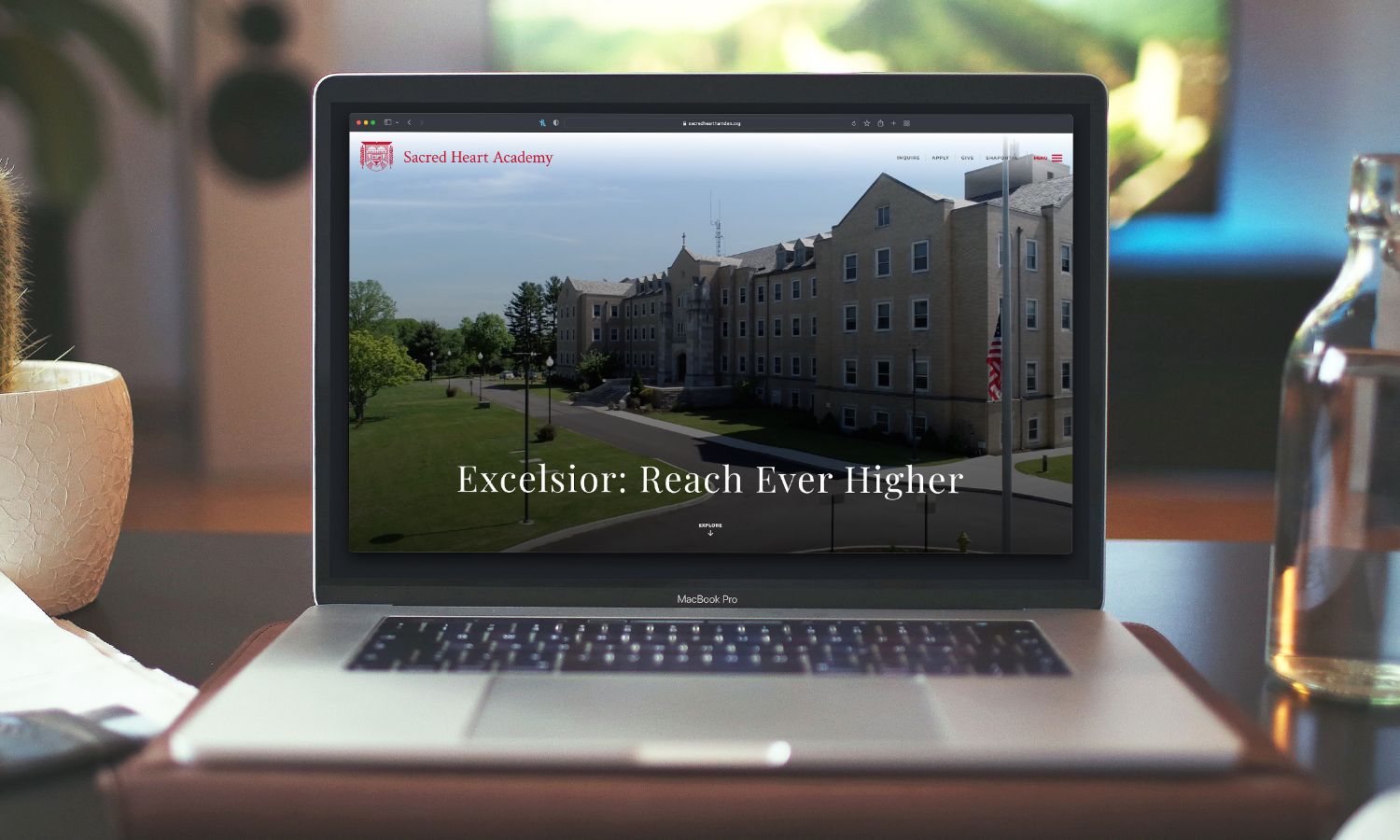 The McGehee School website preview