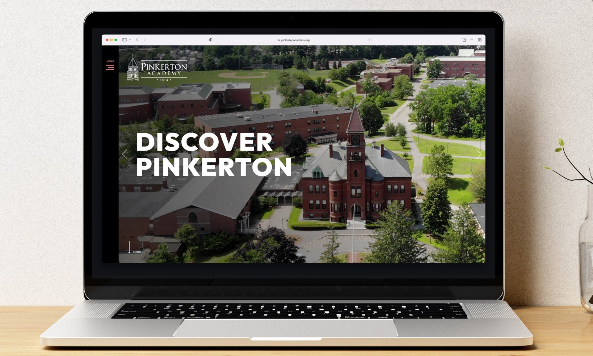Pinkerton Academy website preview