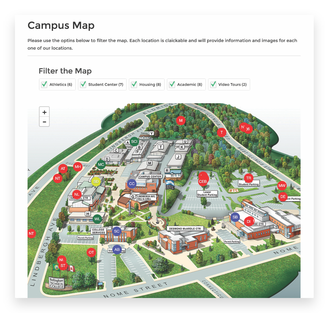 Campus Map example image