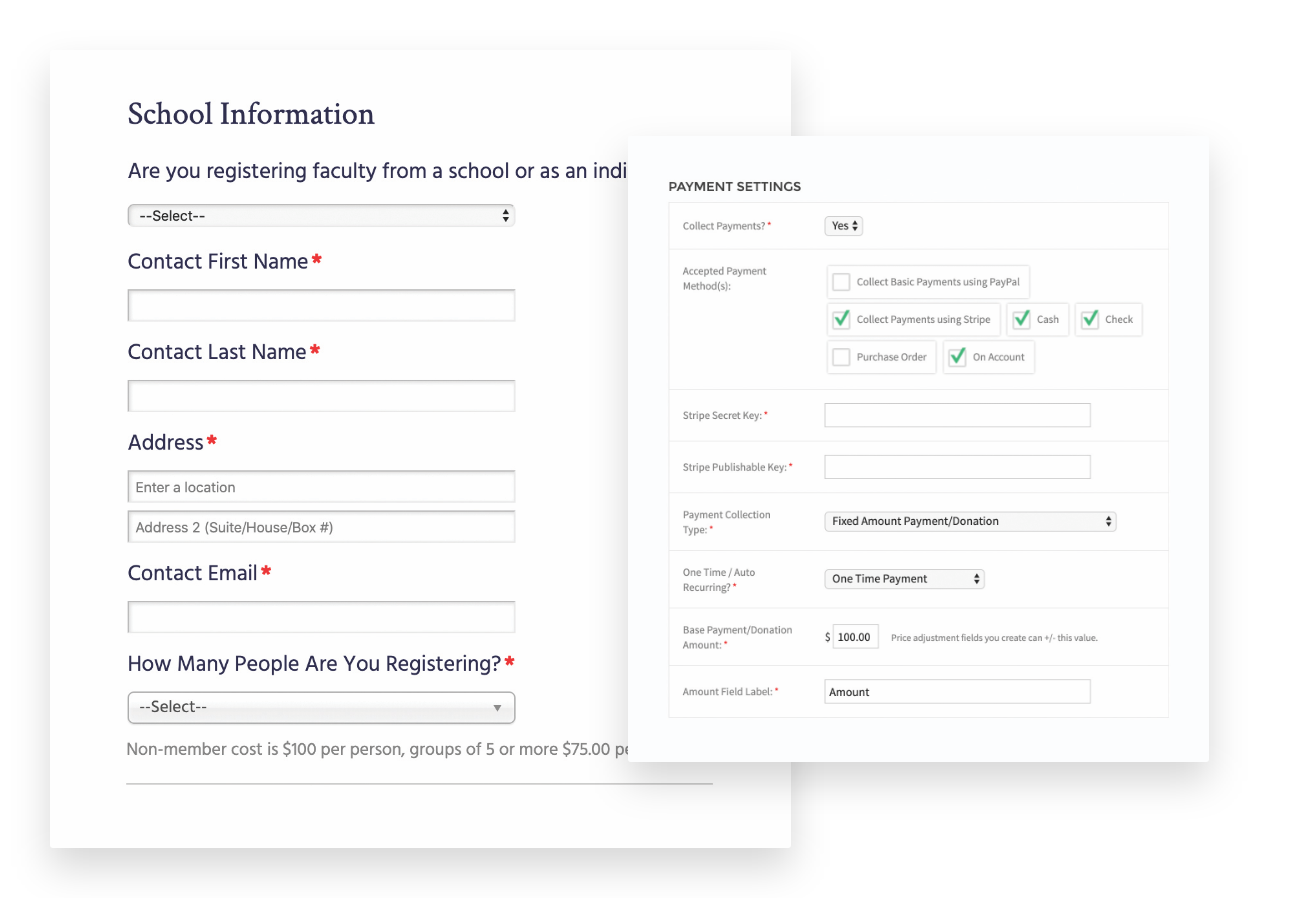 Online Forms example image